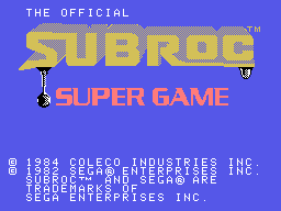 Subroc Super Game Preview