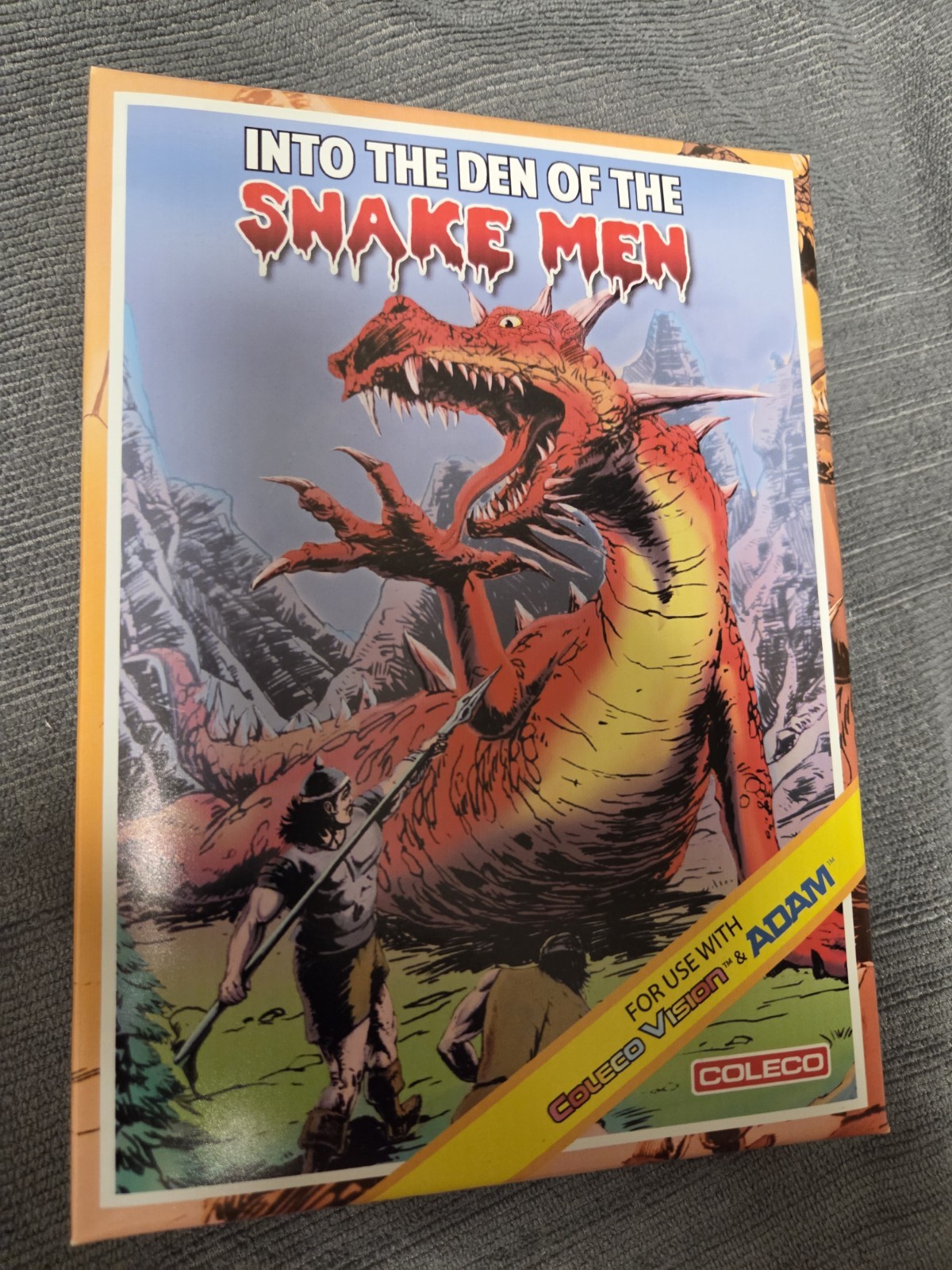 Into The Den Of The Snake Men (Gold)