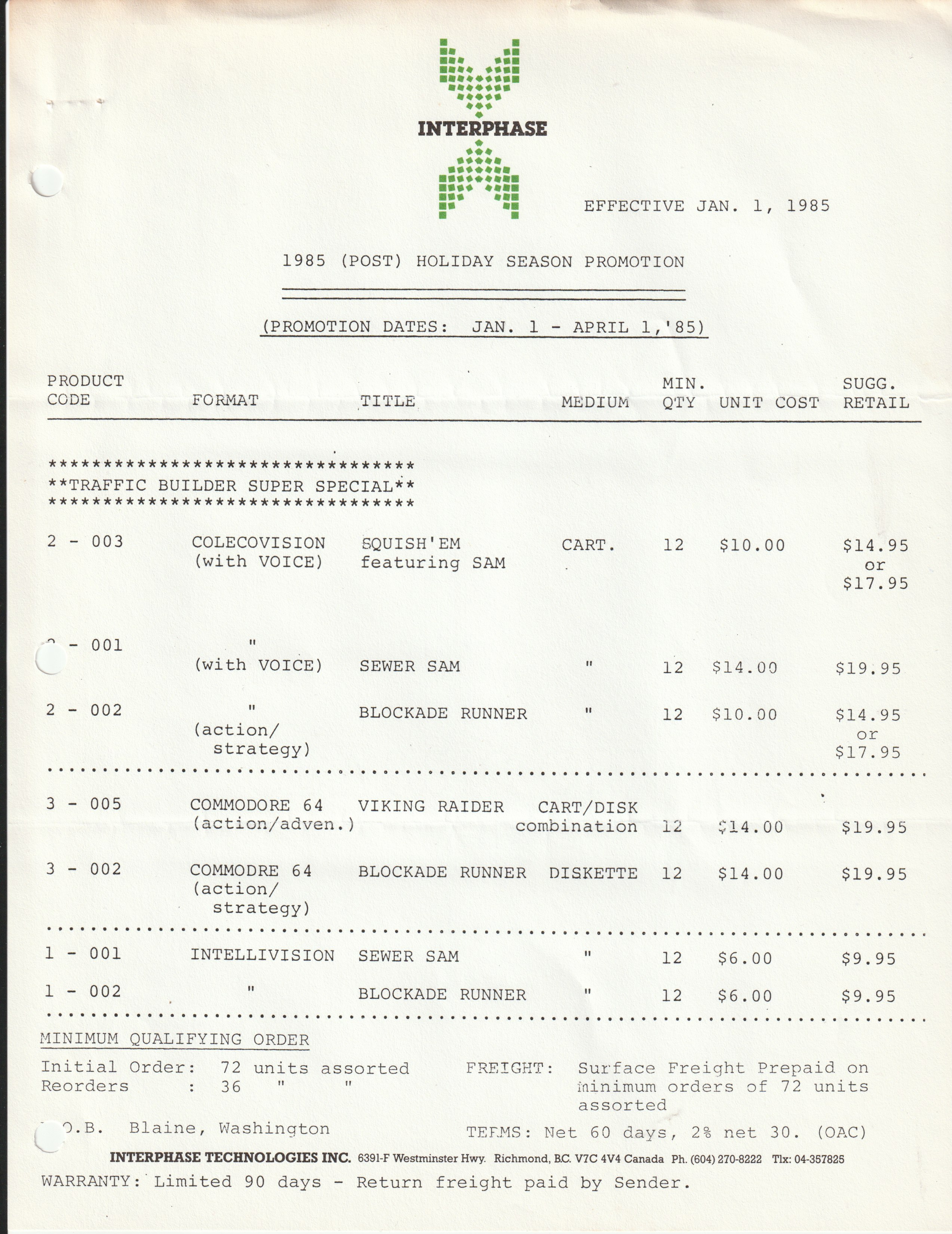 Promotional Material