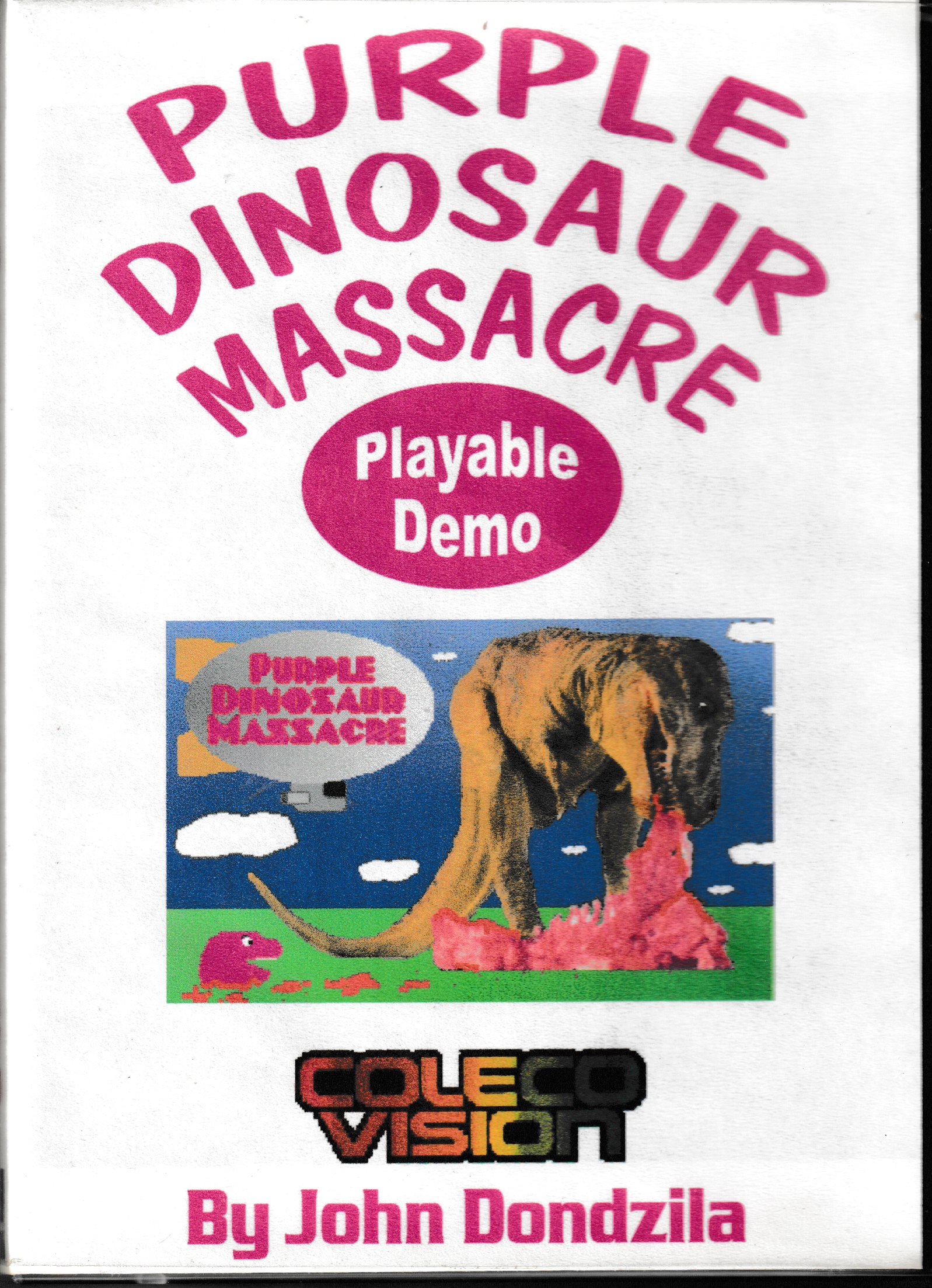 Purple Dinosaur Massacre (Playable Demo)