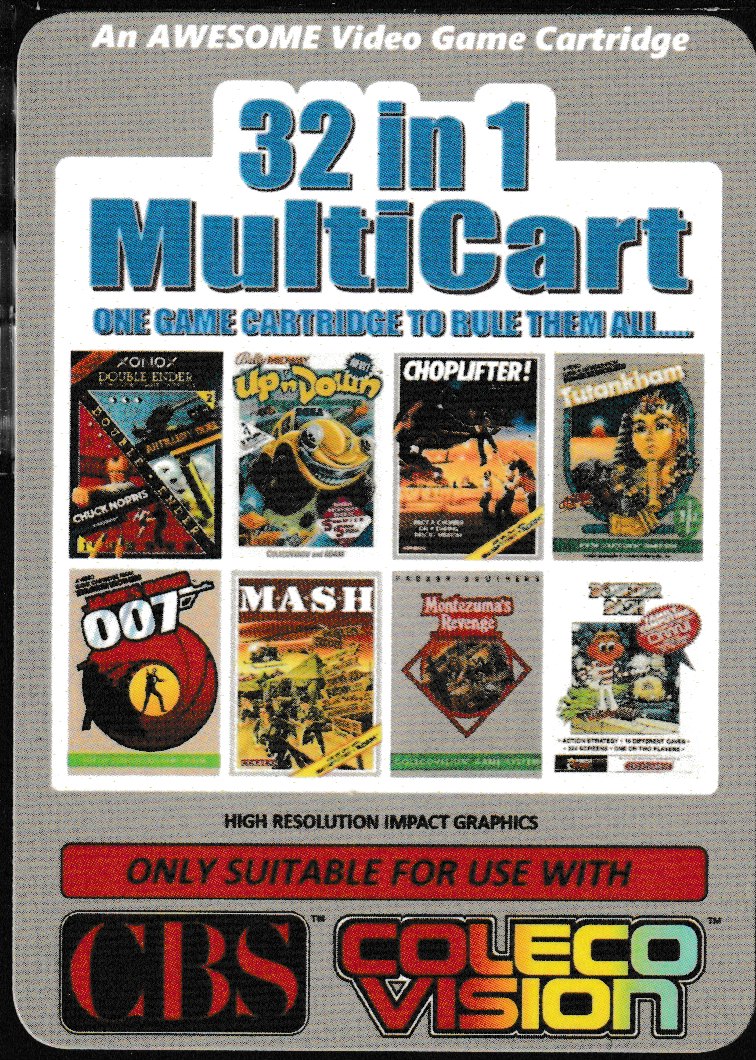 MultiCart 32-in-1 ColecoVision
