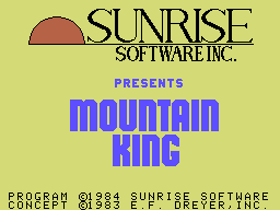 Mountain King Preview
