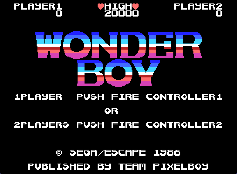 Wonder Boy Preview
