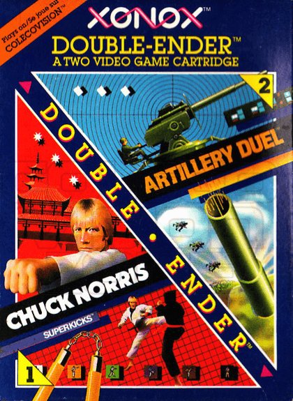Double Ender: Artillery Duel / Chuck Norris Super Kicks (Orange)