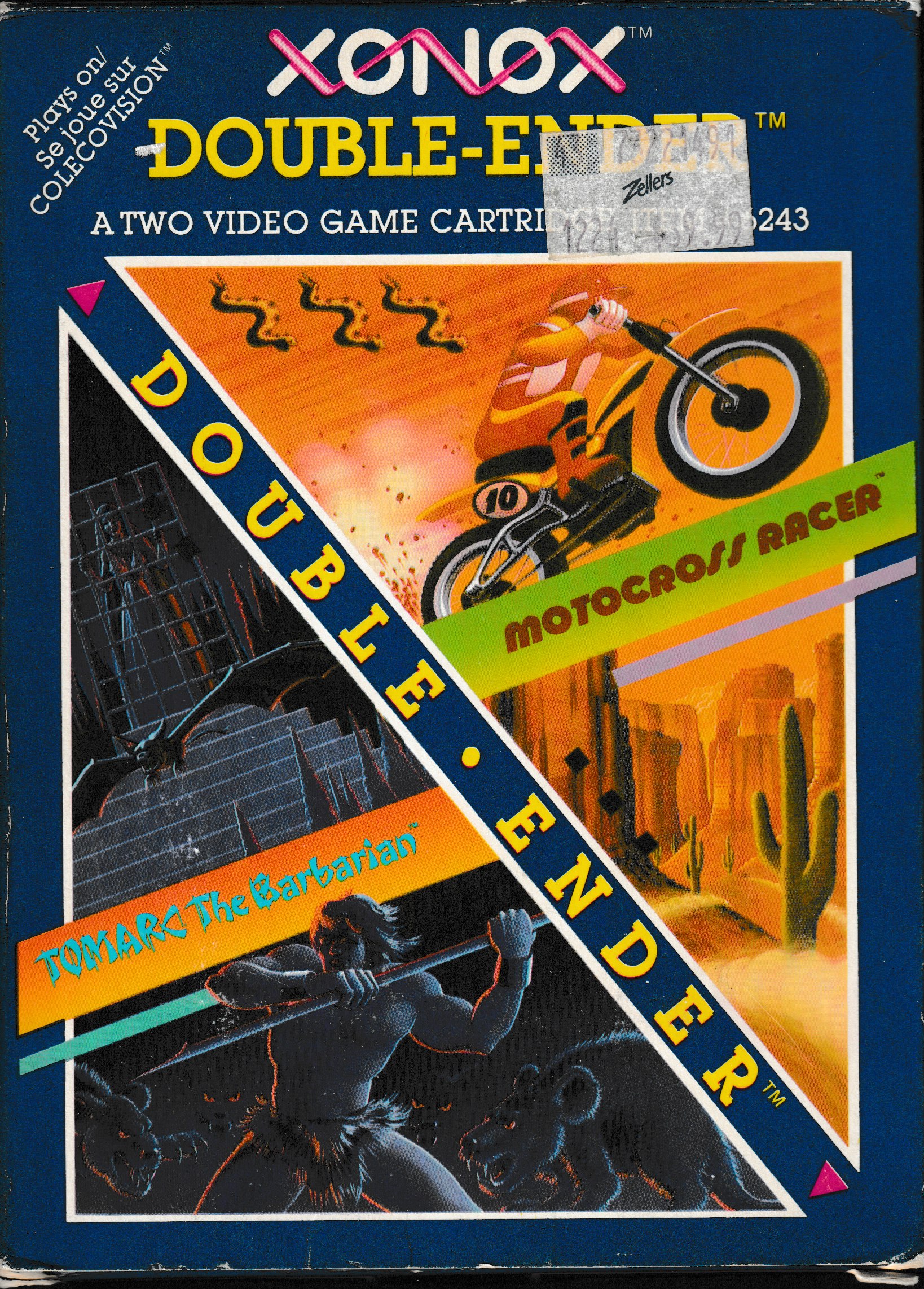 Double Ender: Tomarc the Barbarian & Motocross Racer