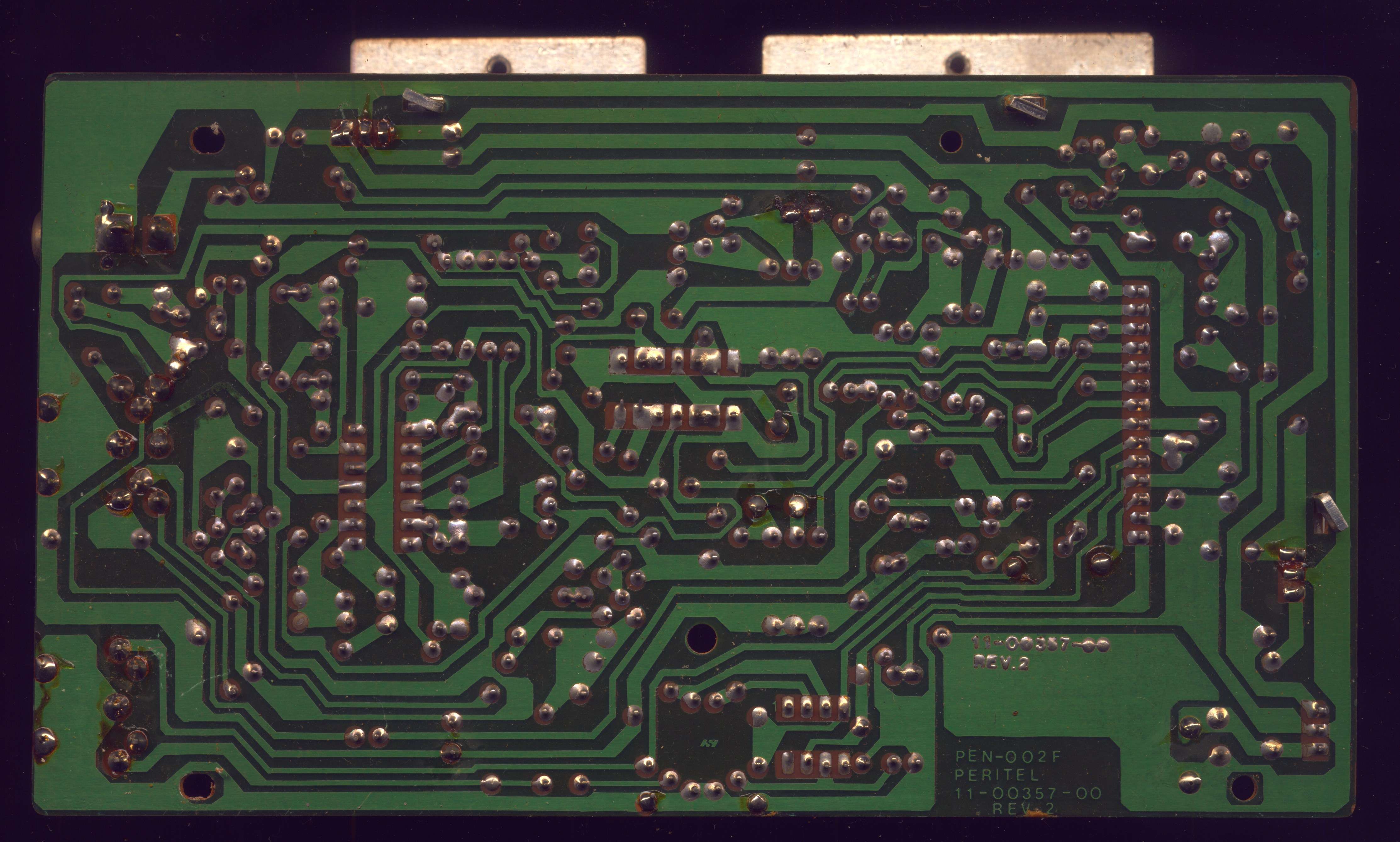Pencil II power board solder side