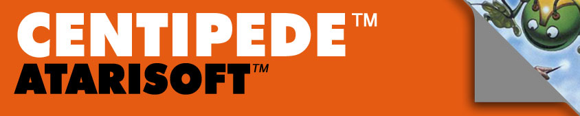 Centipede Alternate Atari ColecoVision Label
