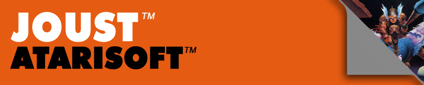 Joust Alternate Atari ColecoVision Label