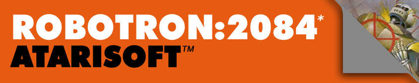 Robotron 2084 Alternate Atari ColecoVision Label