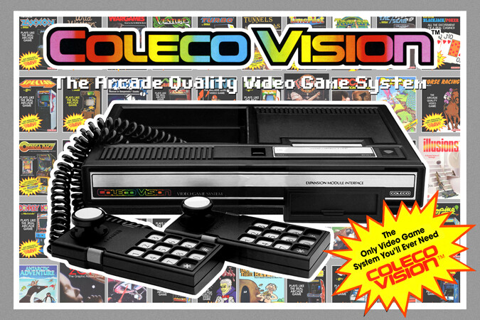 ColecoVision Official Promotional Poster 2