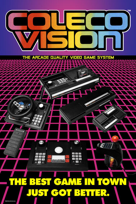 ColecoVision Official Promotional Poster 4