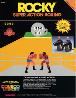 Rocky Super Action Boxing Poster