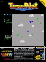 Time Pilot ColecoVision Game Poster