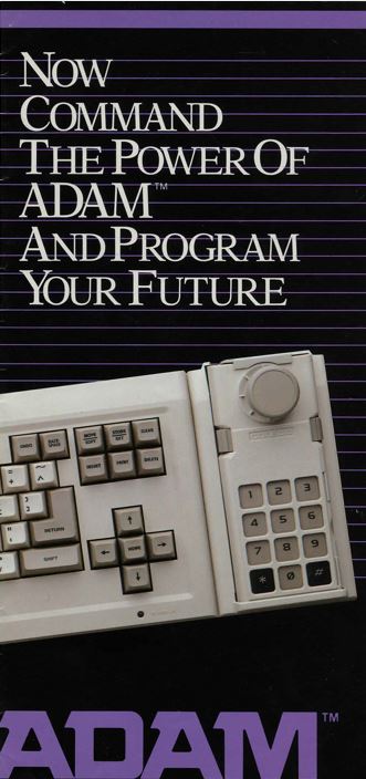 ADAM Computer Purple Brochure - marketing materials