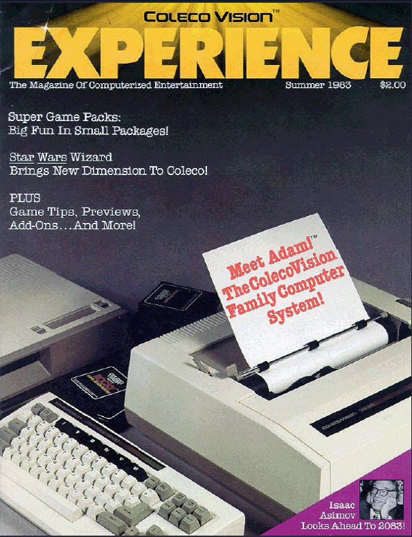 ColecoVision Experience Club Vol. 1 No. 1.5 Summer 1983 - early Fall draft edition