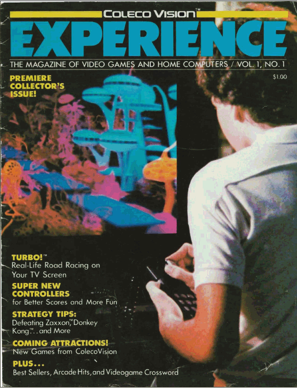 ColecoVision Experience Club Vol. 1 No. 1 - official Coleco newsletter