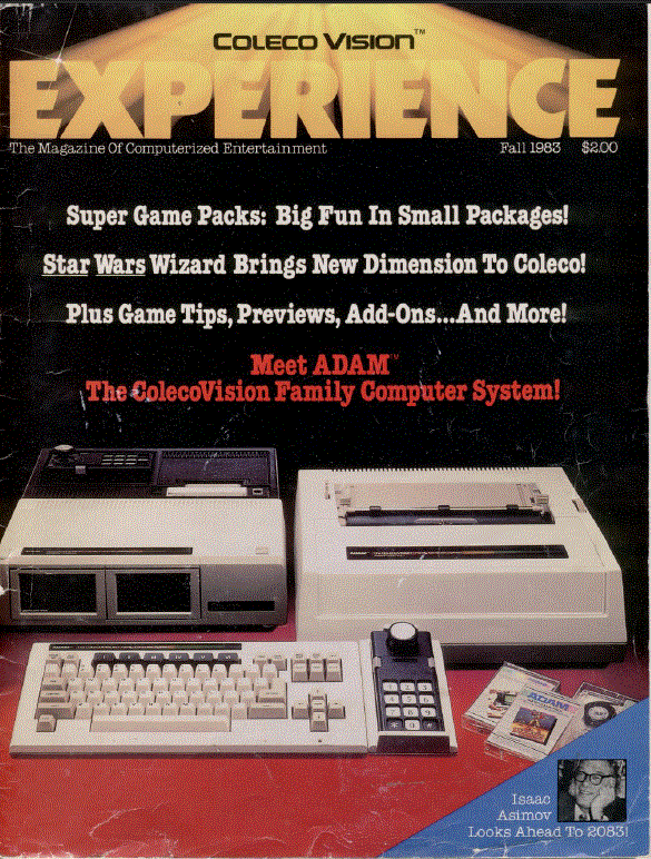 ColecoVision Experience Club Vol. 1 No. 2 - official Coleco gaming magazine