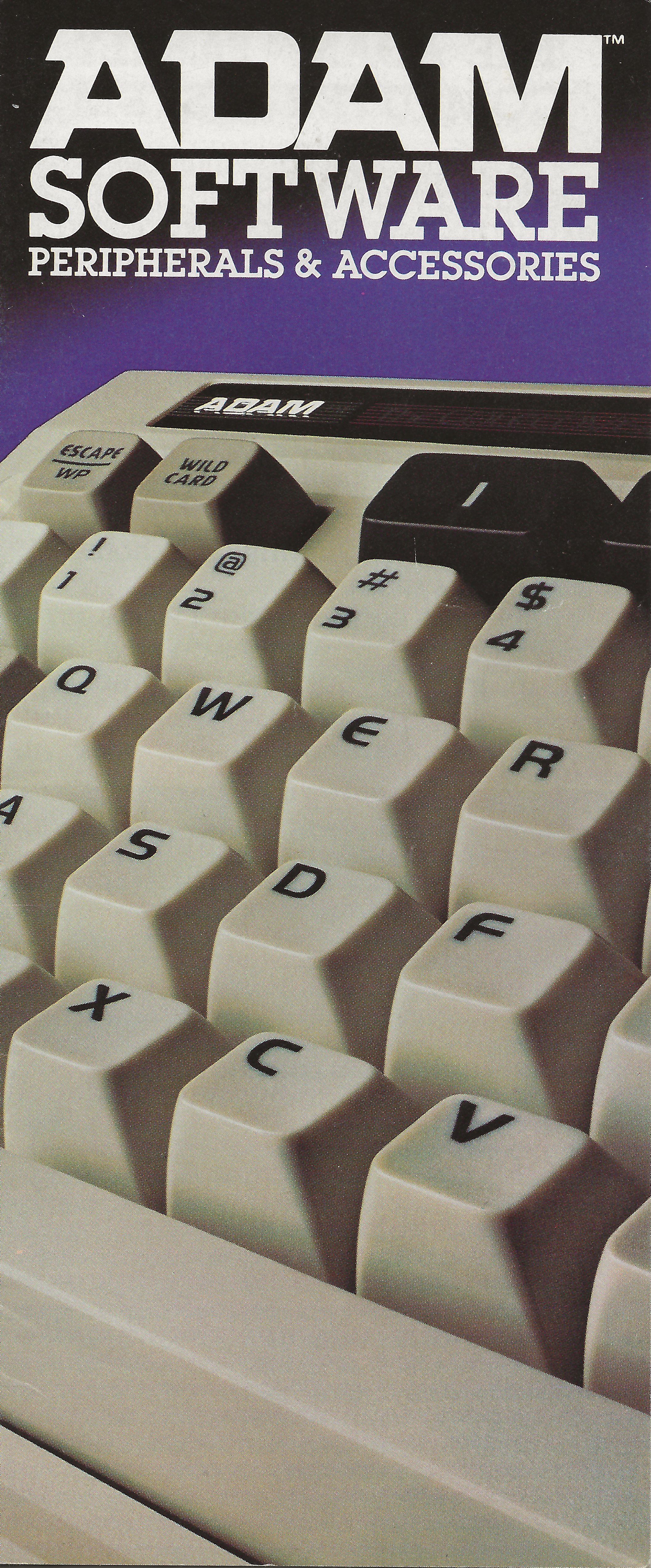 Coleco ADAM Computer Catalog 2 - second edition promotional materials