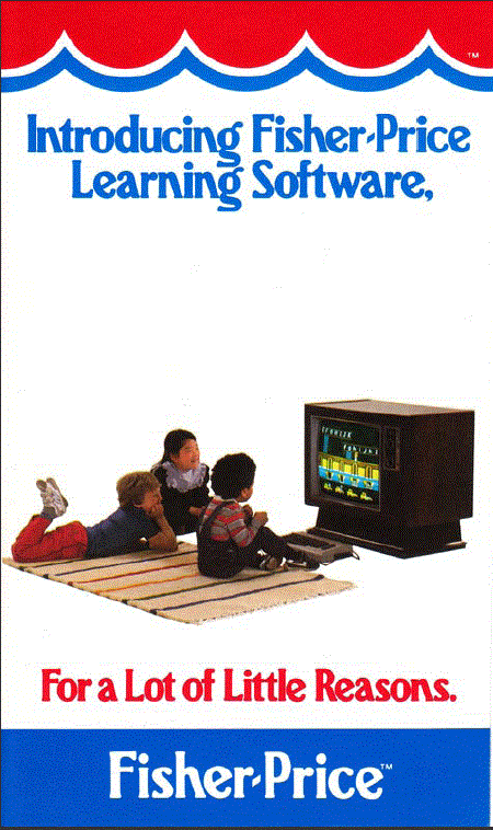 Fisher-Price ColecoVision Catalog - educational games and software