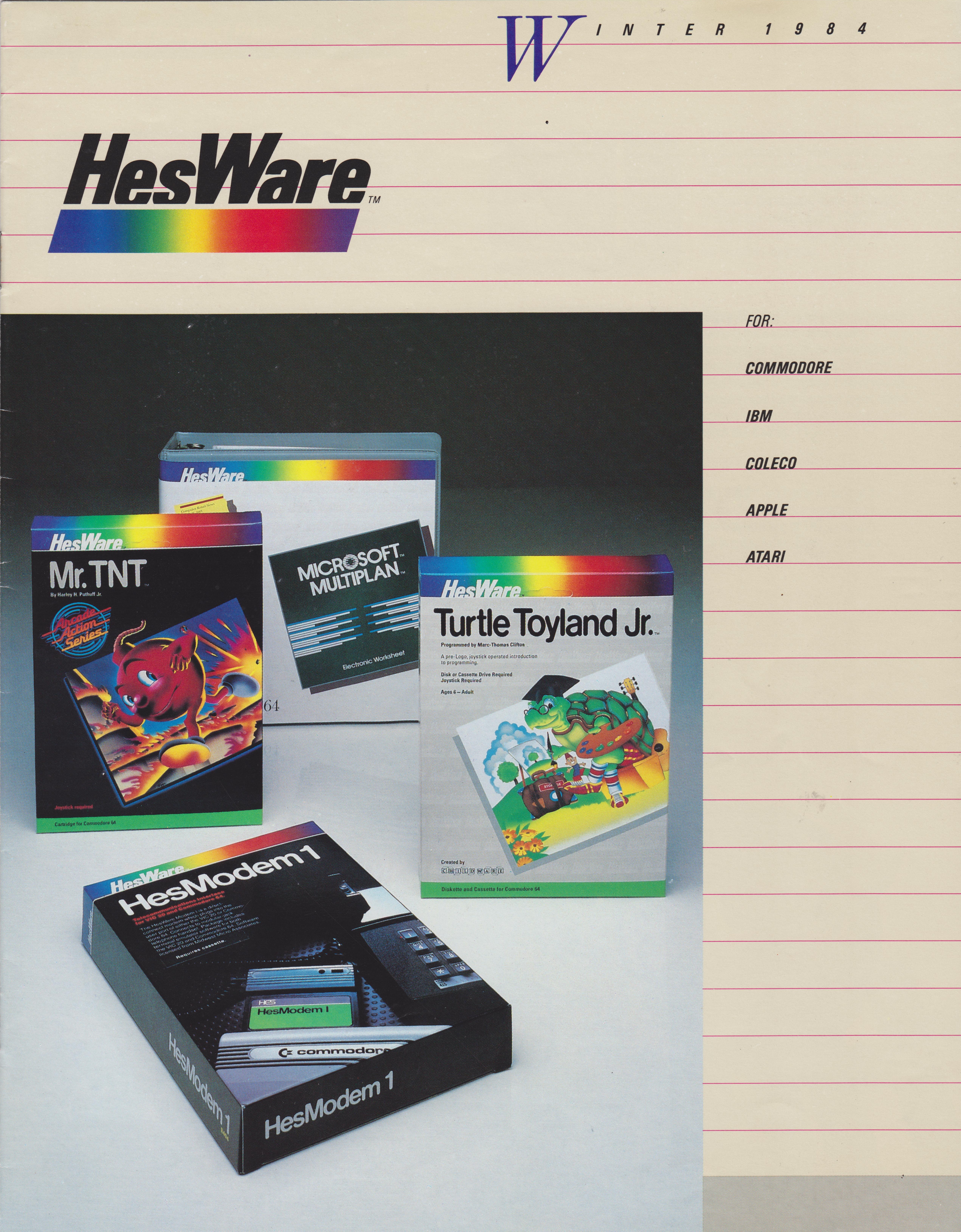 HesWare 1984 Winter Catalog - HES software catalog