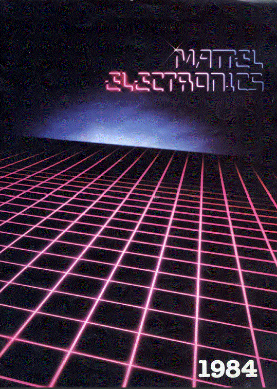 Mattel Electronics 1984 Great Britain - Mattel UK catalog
