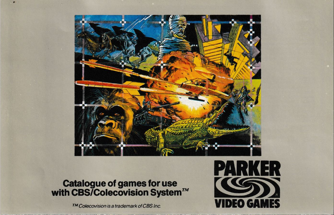 Parker Brothers ColecoVision European Catalog - European market catalog