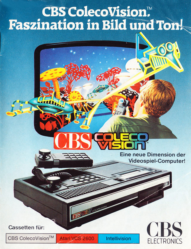 ColecoVision German Catalog - German market promotional materials