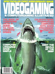 Videogaming and Computer Gaming Illustrated August 1983 - vintage gaming magazine