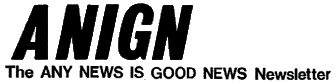 ANIGN Newsletter Logo