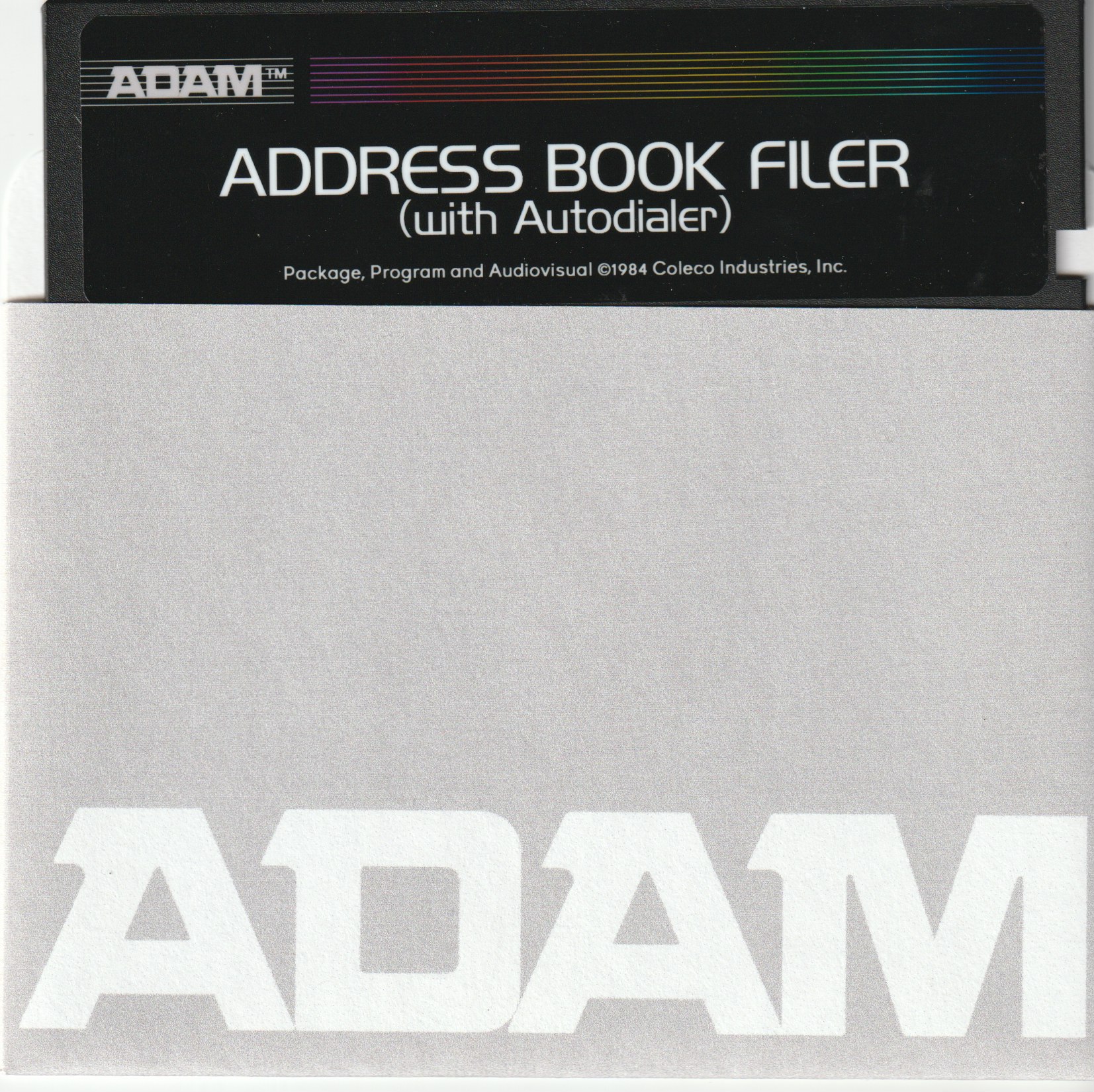 Address Book Filer Floppy Disk