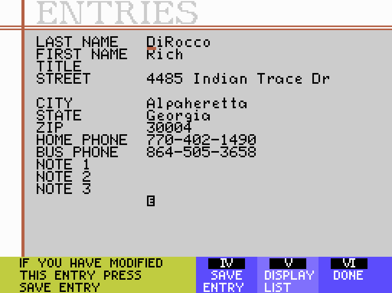 Address Book Filer Screenshot 5