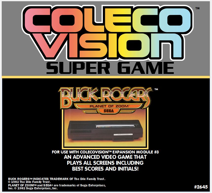 Buck Rogers: Planet of Zoom Advertisement