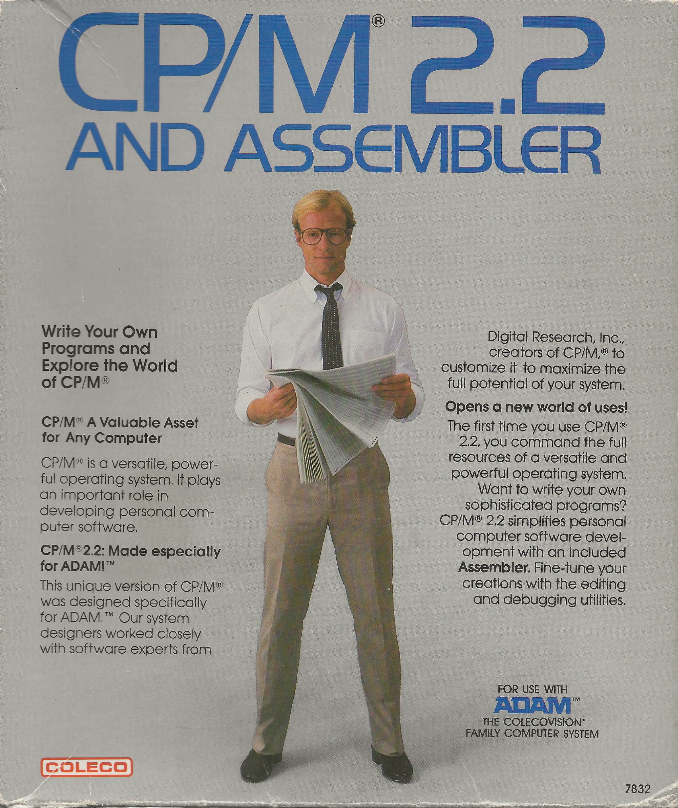 CP/M 2.2 & Assembler Package