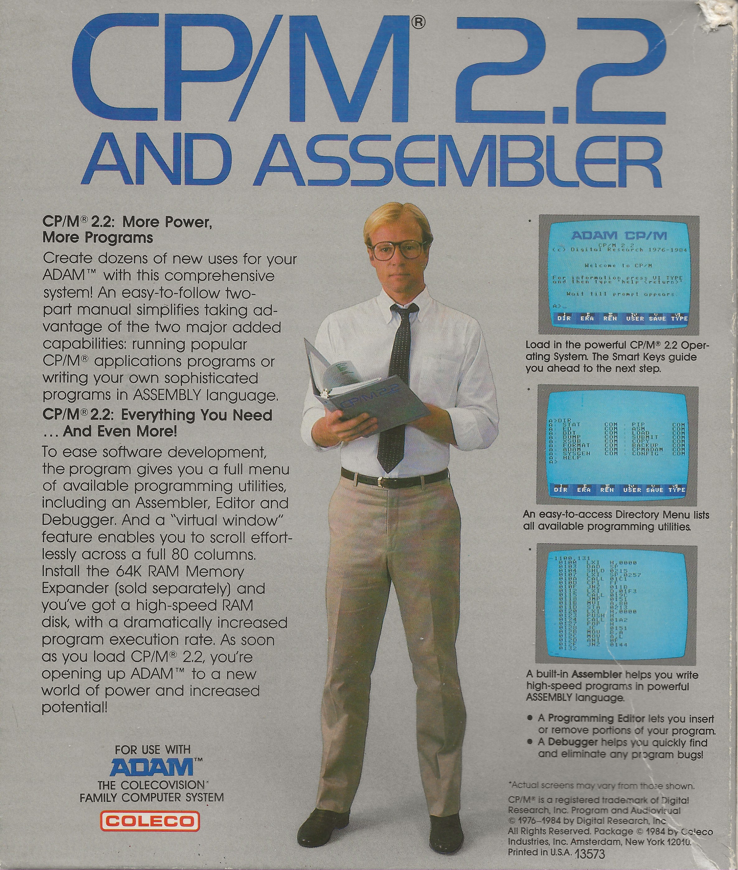 CP/M 2.2 & Assembler