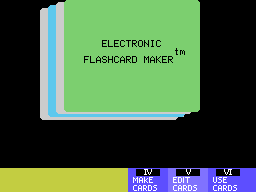 Electronic Flashcard Maker Screenshot 2