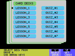 Electronic Flashcard Maker Screenshot 3