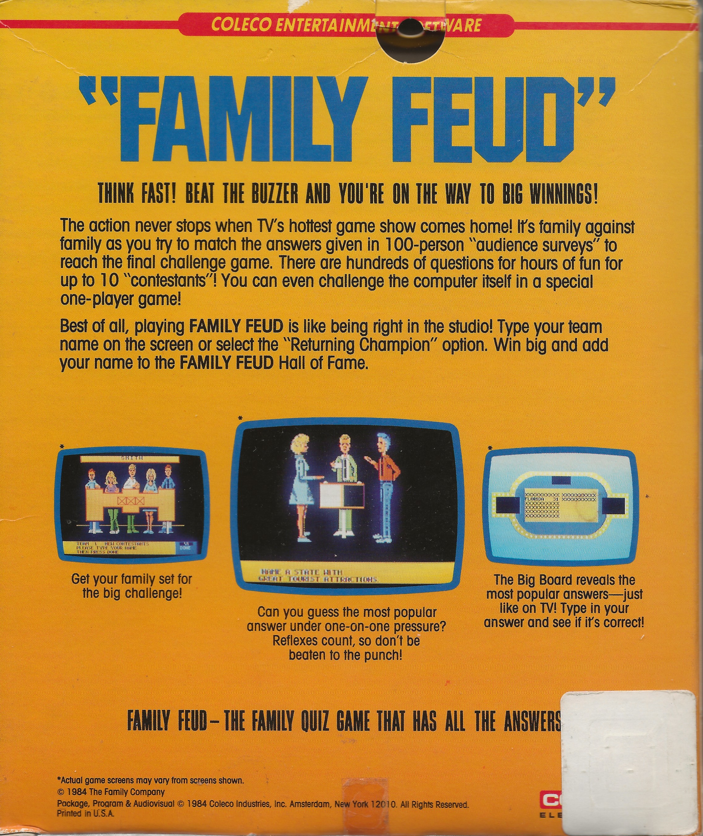 Family Fued Package