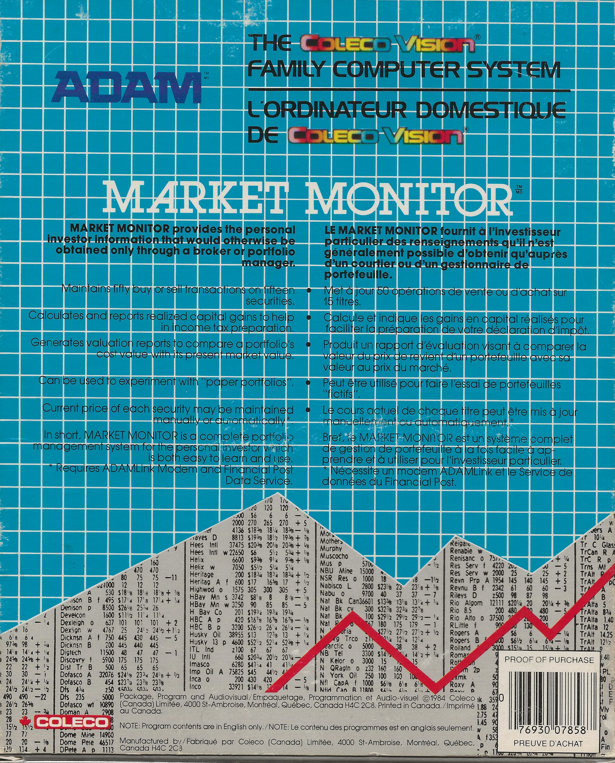 Market Monitor Package