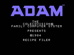 Recipe Filer Screenshot 1
