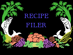 Recipe Filer Screenshot 2