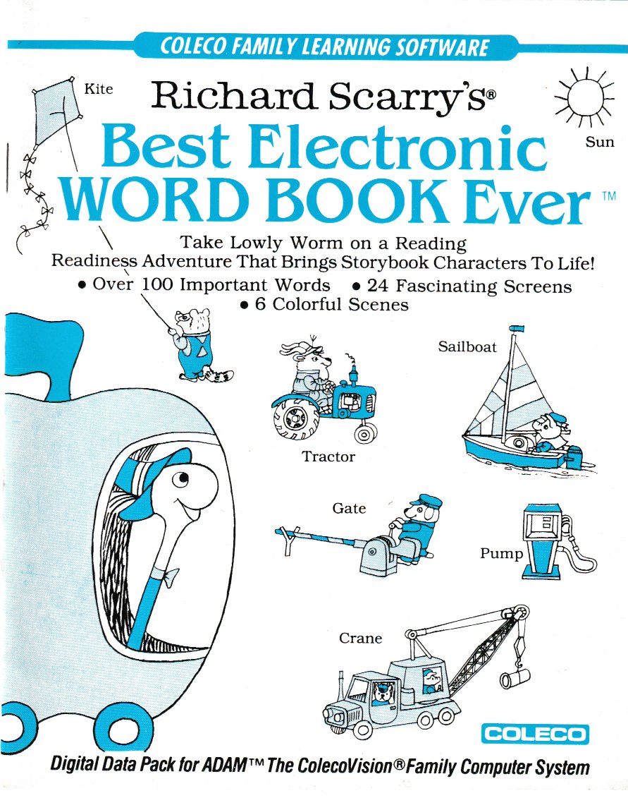 Richard Scarry's Best Electronic Wordbook Ever Manual