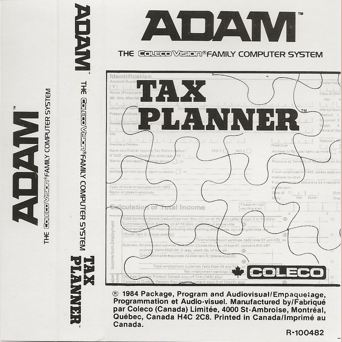 Tax Planner Data Pack
