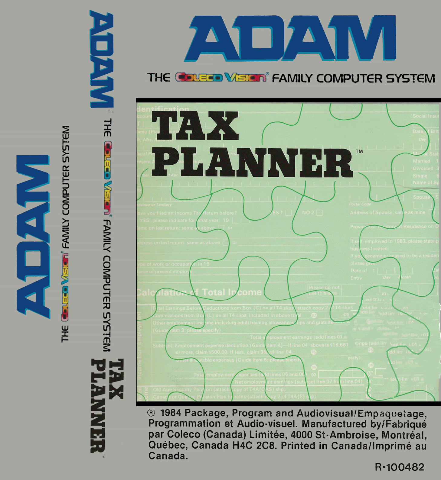 Tax Planner Data Pack