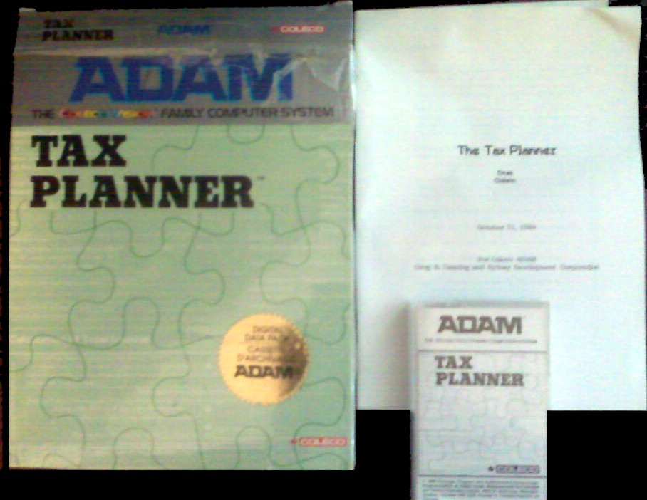 Tax Planner Advertisement