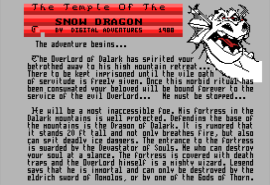 Temple of the Snow Dragon