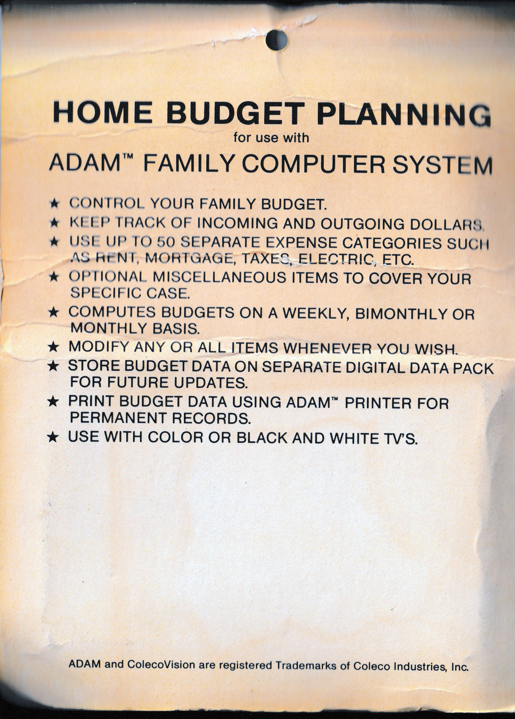 HOME BUDGET Package