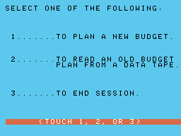 HOME BUDGET Screenshot 2