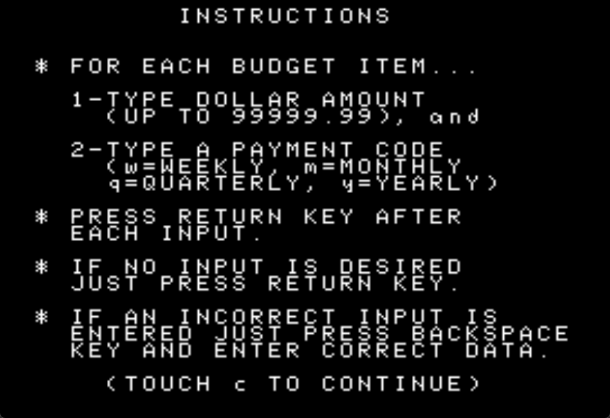 HOME BUDGET Screenshot 4