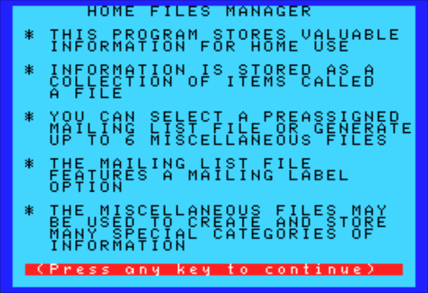 HOME FILES MANAGER Screenshot 4
