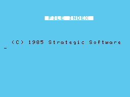 File Index Screenshot 1